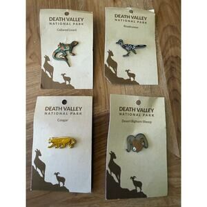 Death Valley Natural History Association Desth Valley Park Animal Pin Bundle (4)